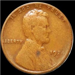 1924-D Lincoln Wheat Penny CIRCULATED