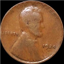 1924-D Lincoln Wheat Penny CIRCULATED