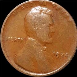 1924-D Lincoln Wheat Penny CIRCULATED