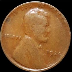 1924-D Lincoln Wheat Penny CIRCULATED