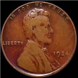 1924-D Lincoln Wheat Penny NICELY CIRCULATED