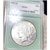 Image 1 : 1923-S Silver Peace Dollar NTC - MS64