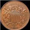 Image 1 : 1869 Two Cent Piece CLOSELY UNCIRCULATED