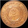 Image 2 : 1869 Two Cent Piece CLOSELY UNCIRCULATED