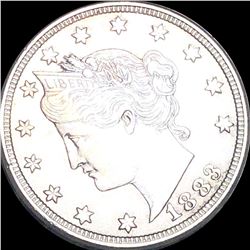 1883 Liberty Victory Nickel NEARLY UNCIRCULATED