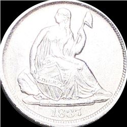 1837 Seated Half Dime UNCIRCULATED