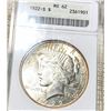 Image 1 : 1922-S Silver Peace Dollar ANACS - MS62