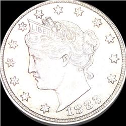 1883 Liberty Victory Nickel ABOUT UNCIRCULATED