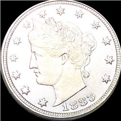 1883 Liberty Victory Nickel ABOUT UNCIRCULATED