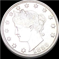 1883 Liberty Victory Nickel ABOUT UNCIRCULATED
