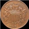 Image 1 : 1865 Two Cent Piece CLOSELY UNCIRCULATED