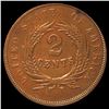 Image 2 : 1864 Two Cent Piece ABOUT UNCIRCULATED