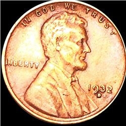 1932-D Lincoln Wheat Penny ABOUT UNCIRCULATED