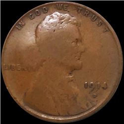 1914-D Lincoln Wheat Penny CIRCULATED