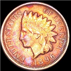 1896 Indian Head Penny LIGHTLY CIRCULATED