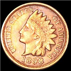 1898 Indian Head Penny ABOUT UNCIRCULATED