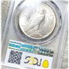 Image 2 : 1927 Silver Peace Dollar PCGS - MS62