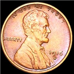 1916-S Lincoln Wheat Penny CLOSELY UNCIRCULATED