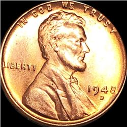 1948-D Lincoln Wheat Penny UNCIRCULATED