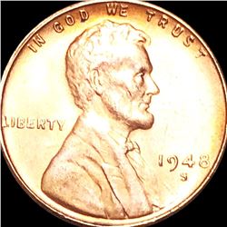 1948-S Lincoln Wheat Penny UNCIRCULATED