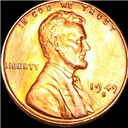 1949-S Lincoln Wheat Penny UNCIRCULATED