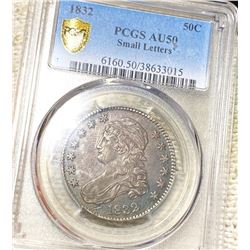 1832 Capped Bust Half Dollar PCGS - AU50