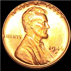 1946-D Lincoln Wheat Penny UNCIRCULATED