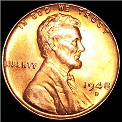 1948-D Lincoln Wheat Penny UNCIRCULATED