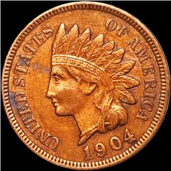 1904 Indian Head Penny NEARLY UNCIRCULATED