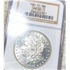 Image 1 : 1884-CC Morgan Silver Dollar NGC - MS61