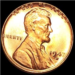 1947-D Lincoln Wheat Penny UNCIRCULATED