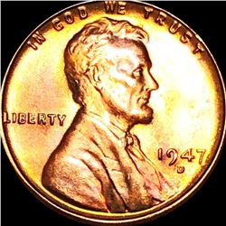 1947-D Lincoln Wheat Penny UNCIRCULATED