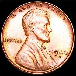 1940-D Lincoln Wheat Penny UNCIRCULATED