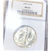 Image 1 : 1942-D Walking Half Dollar NGC - MS65
