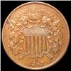 Image 1 : 1865 Two Cent Piece NEARLY UNCIRCULATED