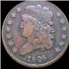 Image 1 : 1826 Classic Head Half Cent NICELY CIRCULATED