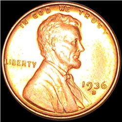 1936-S Lincoln Wheat Penny UNCIRCULATED