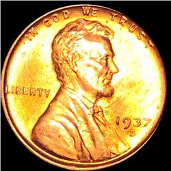 1937-D Lincoln Wheat Penny UNCIRCULATED
