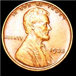 1933 Lincoln Wheat Penny UNCIRCULATED