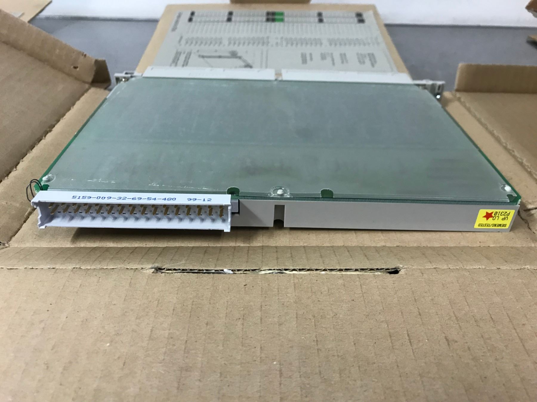 (3) SIEMENS I/O MODULE BOARD