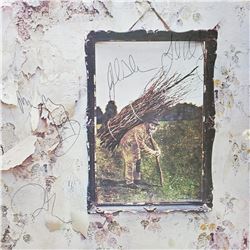 Signed Led Zeppelin IV Album Cover