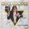 Image 1 : Signed Alice Cooper Welcome To My Nightmare Album Cover