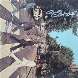 Signed by The Beatles, Abbey Road Album Cover