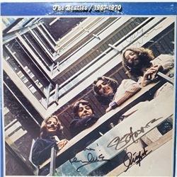 Signed The Beatles 67-70 Album Cover