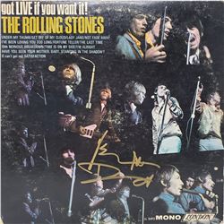 The Rolling Stones Signed Got LIVE If You Want It Album Cover
