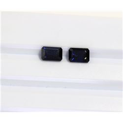 2.35ct Emerald cut Blue Sapphire Dimension 4.9x7.1x3