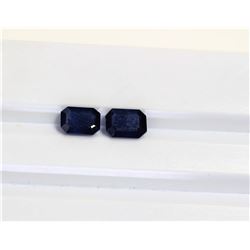 1.07ct Emerald cut Blue Sapphire Dimension 5x6.8x3.1