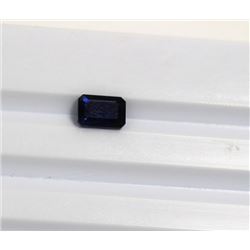 1.889ct Emerald Cut Blue Sapphire Dimension 7.9x5.4x3.3