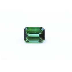 2.58ct Emerald Shape Green Tourmaline