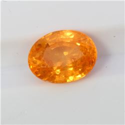 2.64ct oval shape Spessartite   Dimensions 8.5x6.7x5.1